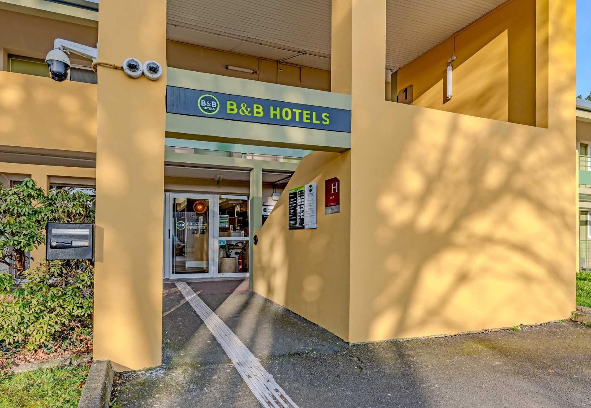 B&B Hotel Brest Kergaradec Aeroport Gouesnou Eksteriør billede