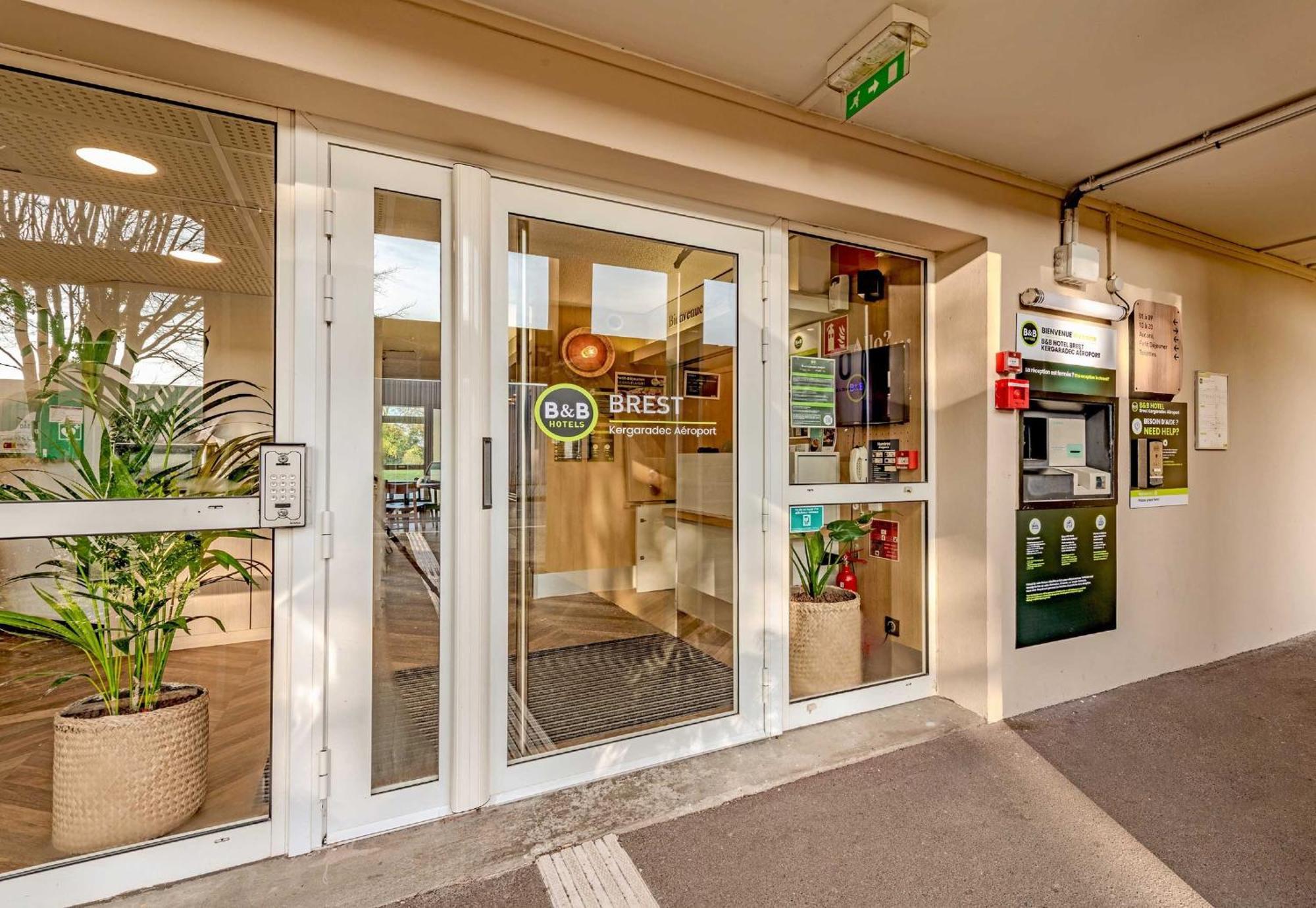B&B Hotel Brest Kergaradec Aeroport Gouesnou Eksteriør billede